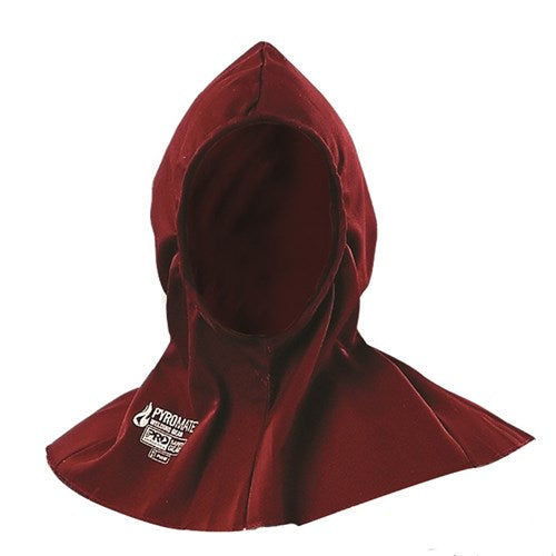 Pyromate Welders Hood Maroon - PVHM